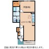 ギャランサヴーレ 1LDKの間取り