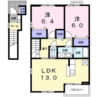 間取図 レジーナB