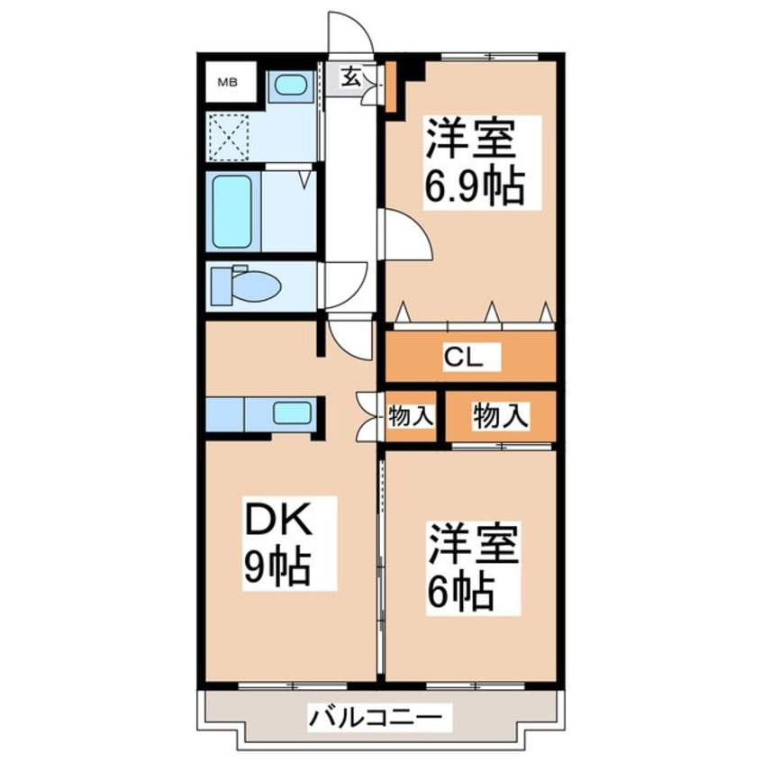 間取図 クインス