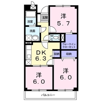 間取図 エクセレントスクェア21