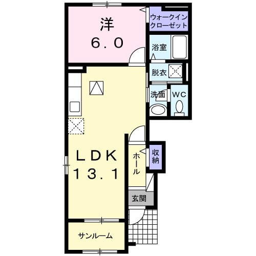 間取り図 メゾン・ド・ルーナ