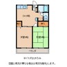 メゾン伊東Ａ 2DKの間取り