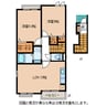 ベル コリーヌ 2LDKの間取り