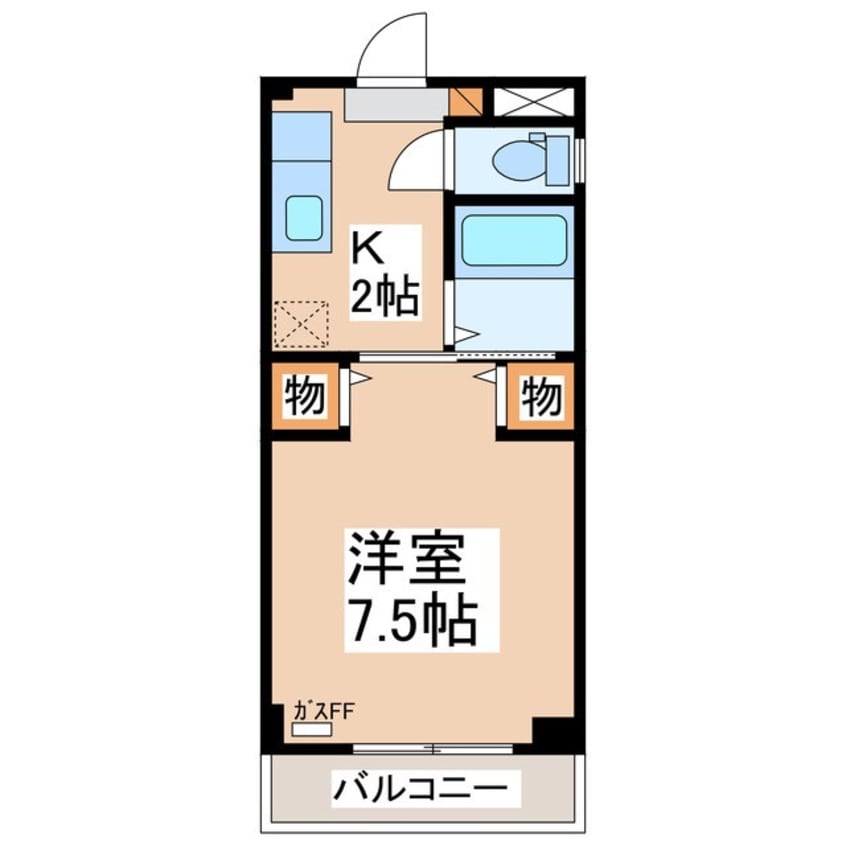 間取図 コーポあじさい