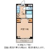 コーポあじさい 1Kの間取り
