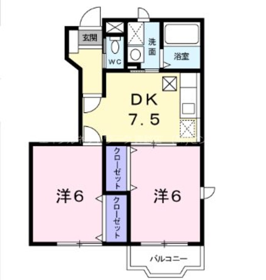 間取図 ミニヨンA