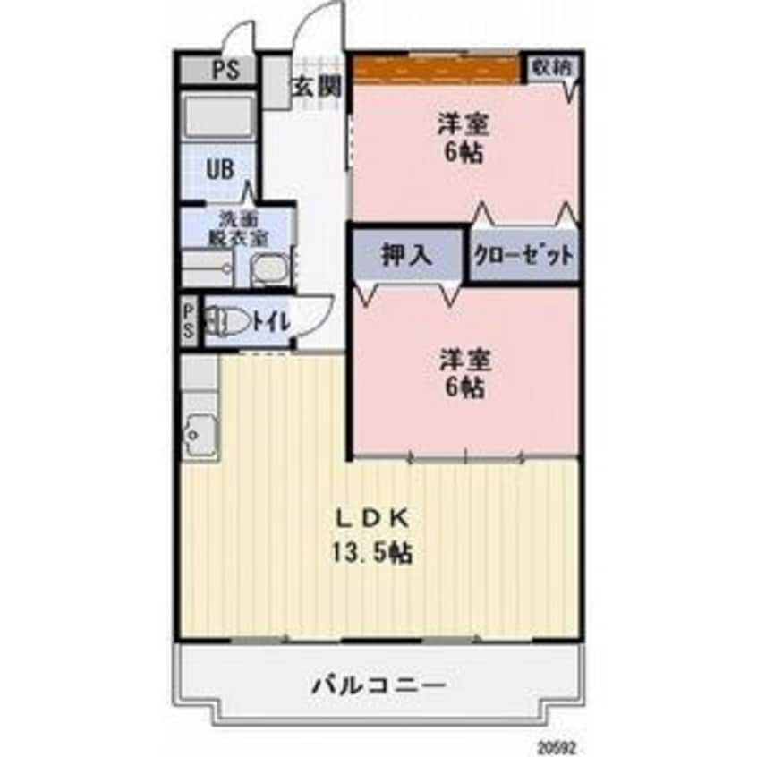 間取図 グランデュオ