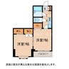レジデンス923下諏訪 2Kの間取り