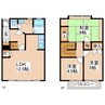 ハイツ鶴峰 3LDKの間取り