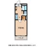 レジデンス923岡谷 1Kの間取り