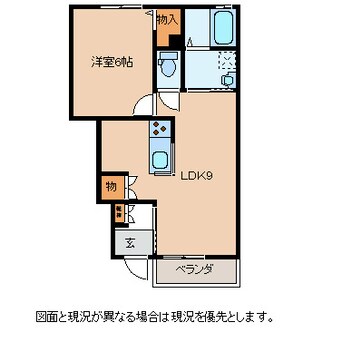 間取図 エルメゾン湖浜