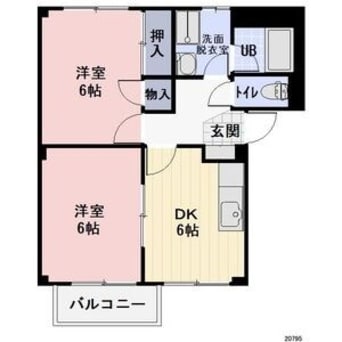 間取図 コーポ山田