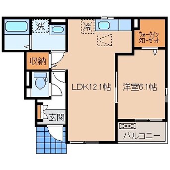 間取図 カサブランカ