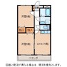 マンショングランヴェール1号館 2DKの間取り