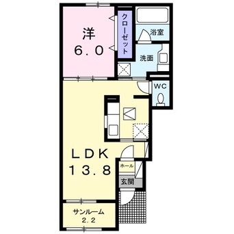間取図 ポルタ・ネロ