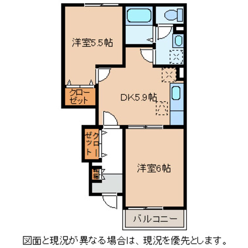 間取図 リバーサイド・スクェアII