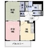 サープラス小池A 2DKの間取り