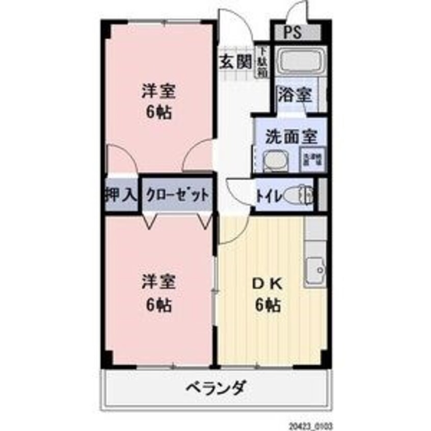 間取図 ファミリーコーポ