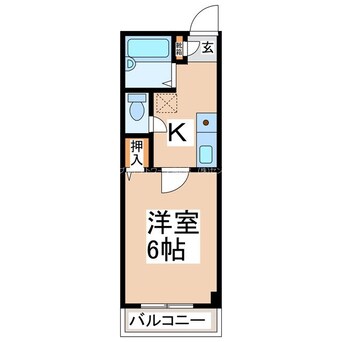 間取図 レジデンス923長地