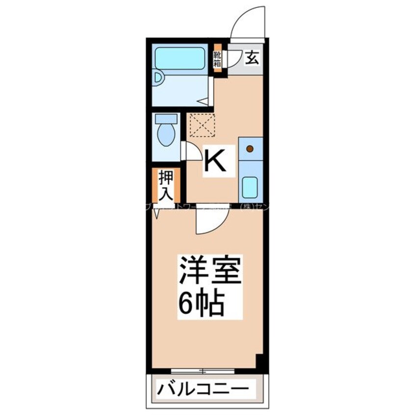 間取図 レジデンス923長地