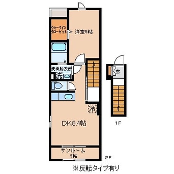 間取図 中央本線（甲信越）/下諏訪駅 徒歩31分 2階 築12年