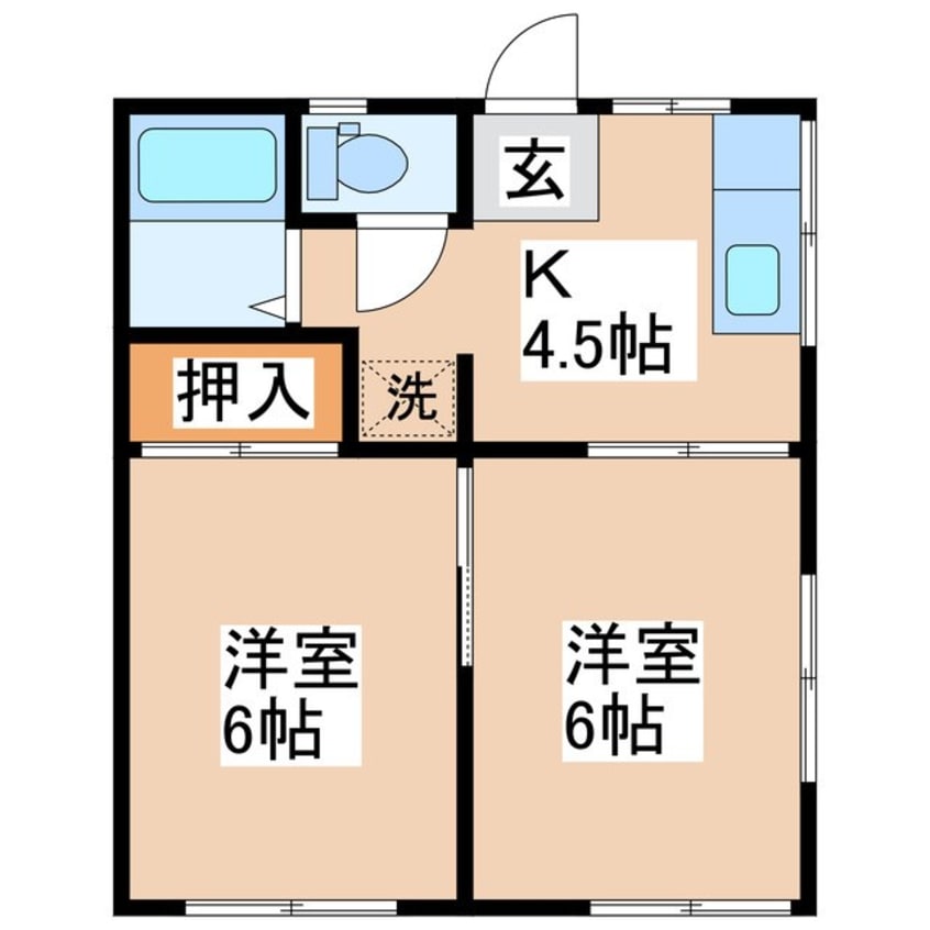 間取図 グランドメゾン中大塩
