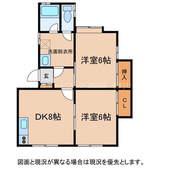 間取図 コーポスワン