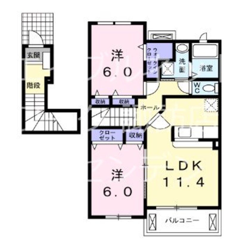 間取図 グレース　I