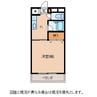 メイトフジモリ 1Kの間取り