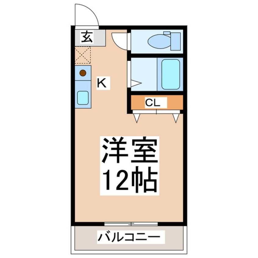 間取図 コットンヒルズ坂本