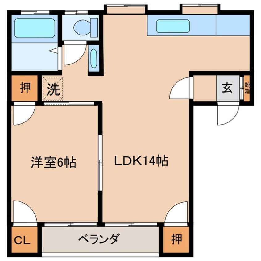 間取図 タウンハウスエスポワール