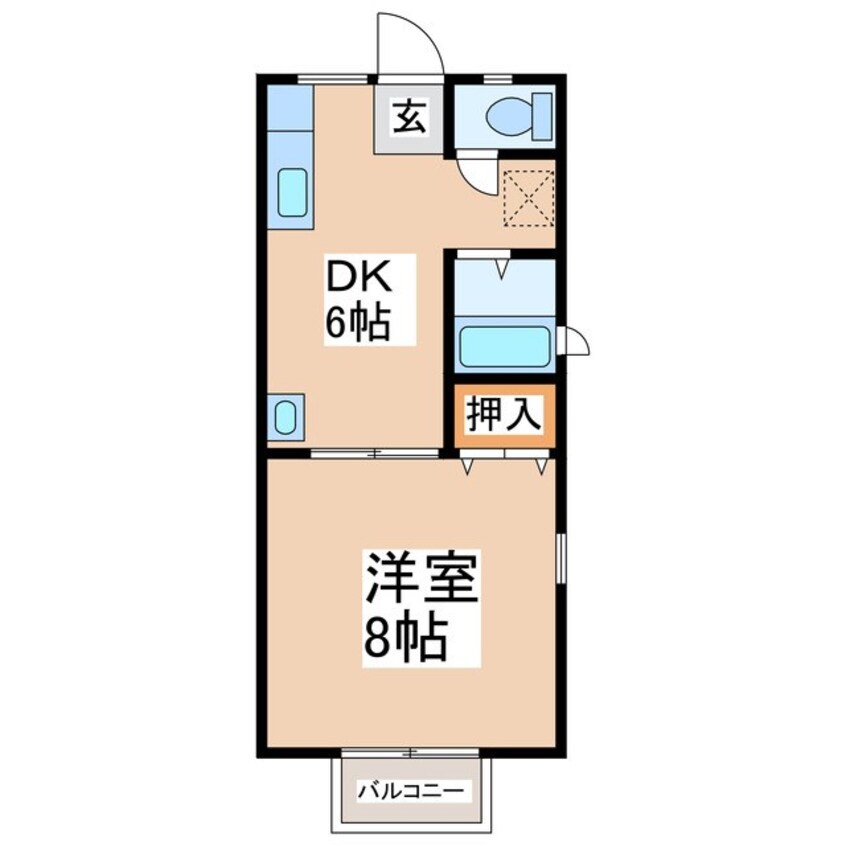 間取図 サンシティーマルタ
