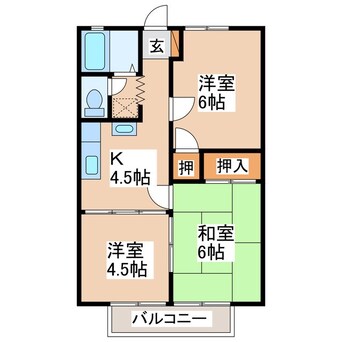 間取図 サンシティーマルタ
