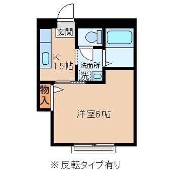 間取図 ハイツパープル