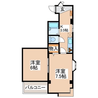 間取図 レジデンス923上諏訪