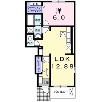 間取図 コモド・セスタ