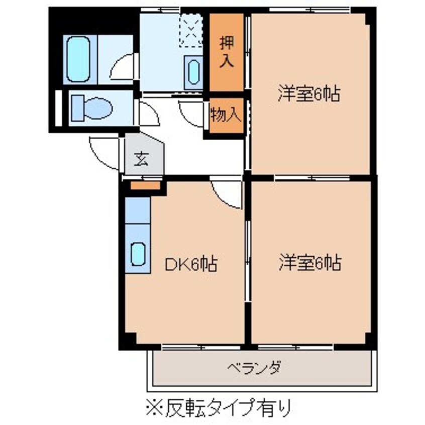 間取図 サープラス小池　B