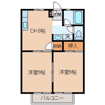 間取図 サンハイツ南宮