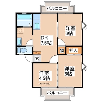間取図 タイガー