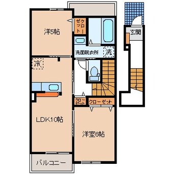 間取図 フィオーレB