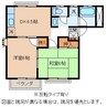 ザ・タイズ・キノシタ2 2DKの間取り