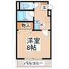 ラッキーシティハウス 1Kの間取り