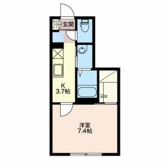 間取図 ブランシェアイリスB