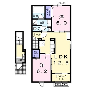 間取図 エレガンテ・アネモネ