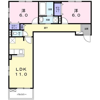 間取図 イースト・カーサＣ