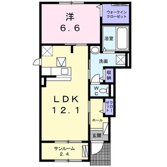 間取図 カーサ　コスモII