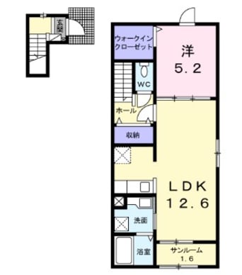 間取図 ル・ボナールＡ