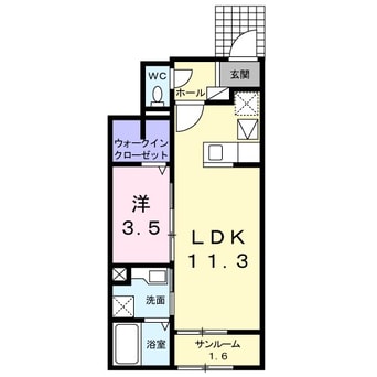 間取図 ル・ボナールＢ