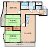 春永マンション 3DKの間取り