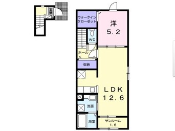間取図 メゾンフォルテッシモ空